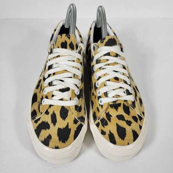 Vans Sid DX Anaheim Factory OG Leopard Low Top Athletic Sneakers Women Size 7 - Picture 2 of 9